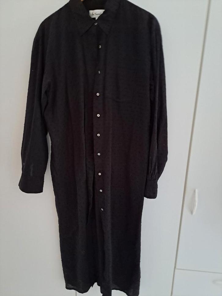 Les Favorites Lange Blouse Maat L - Nieuw!, Kleding | Dames, Jurken, Nieuw, Maat 42/44 (L), Zwart, Onder de knie, Verzenden