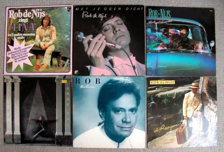 Rob de Nijs 6 LPs €3 per stuk 6 voor €15 mooie staat, Cd's en Dvd's, Vinyl | Pop, Gebruikt, 1980 tot 2000, 12 inch, Ophalen of Verzenden
