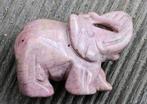 DB11 Figuurtje olifant rhodoniet 50x32x32mm, Verzenden, Nieuw