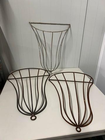 Te Koop : Wanddecoratie Hooiruif Tuin Wand Decoratie Metaal beschikbaar voor biedingen