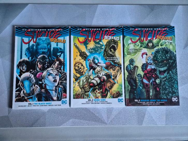 Suicide Squad Rebirth Complete Collection Vol 1-8 [DC, TPB], Boeken, Strips | Comics, Nieuw, Complete serie of reeks, Amerika