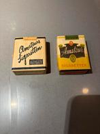 2 oude pakjes Amateur sigaretten, Verzamelen, Rookartikelen, Aanstekers en Luciferdoosjes, Ophalen of Verzenden, Zo goed als nieuw
