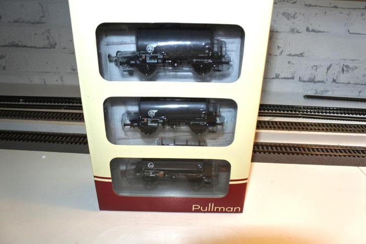 Pullman 36218 ketelwagen set van 3 type Deutz DB HO, Hobby en Vrije tijd, Modeltreinen | H0, Nieuw, Wagon, Gelijkstroom of Wisselstroom