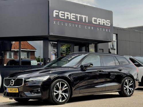 Volvo V60 2.0 T5 AUT8 R-DESIGN 251PK PANODAK LEDER NAVI CAME, Auto's, Volvo, Te koop, V60, ABS, Achteruitrijcamera, Airbags, Airconditioning