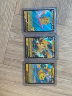 Pokémon Pikachu V set - Surfing, Flying, V’S en reguliere, Ophalen of Verzenden, Nieuw, Losse kaart