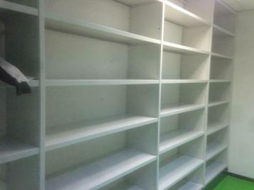 Nette witte legbordstelling stelling stellingkast stellingen beschikbaar voor biedingen