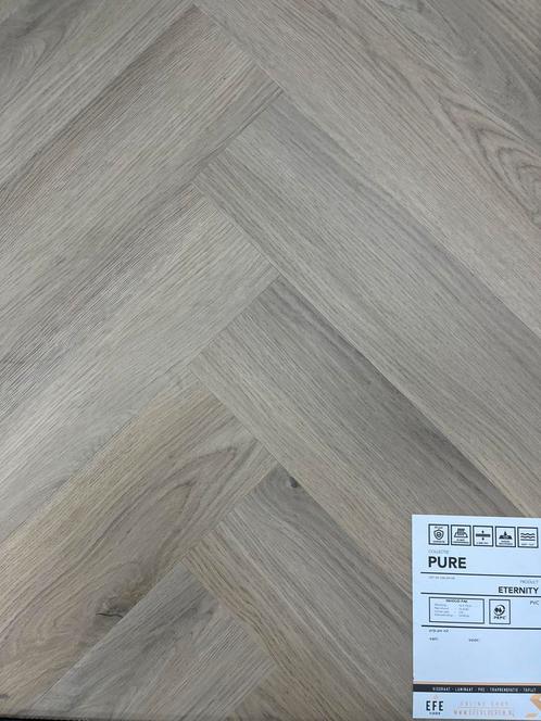 Visgraat pvc click eternity zie omschrijving, Huis en Inrichting, Stoffering | Vloerbedekking, Nieuw, Ophalen of Verzenden