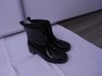 Zwarte regenboots - Landrover - 36, Zwart, Lage of Enkellaarzen, Ophalen of Verzenden, Zo goed als nieuw