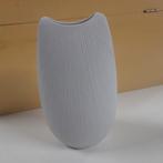 Wit geribbeld vaasje Bavaria Germany, Wit, Aardewerk of Porselein, Ophalen of Verzenden, Zo goed als nieuw