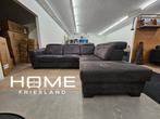 Hoekbank - Microvezel - Verstelbare Hoofdleuning, 125 cm of meer, 125 cm of meer, Zo goed als nieuw, Info@homefriesland.nl
