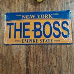 Decoratieve New York The Boss Empire state nummerplaat, Ophalen of Verzenden, Zo goed als nieuw