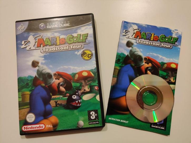 Mario Golf Toadstool Tour, Spelcomputers en Games, Games | Nintendo GameCube, Zo goed als nieuw, Sport, 3 spelers of meer, Vanaf 3 jaar