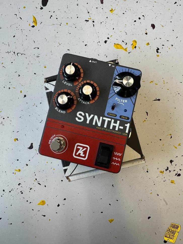 Keeley Synth 1 Reverse Attack Fuzz Wave Generator, Muziek en Instrumenten, Effecten, Zo goed als nieuw, Overige typen, Ophalen of Verzenden