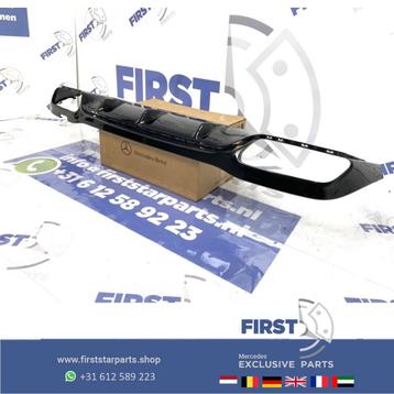 W213 E63 AMG DIFFUSER Mercedes E KLASSE 2016-2020 origineel  beschikbaar voor biedingen