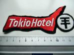 Tokio Hotel  vintage shaped patch t145 SALE, Verzamelen, Nieuw, Kleding, Verzenden