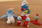 5 verschillende smurfen frote smurf knuffelsmurf, Verzamelen, Ophalen of Verzenden, Nieuw, Verschillende Smurfen, Poppetje, Figuurtje of Knuffel