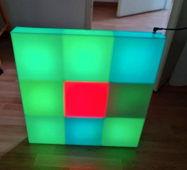 Wandlamp tafellamp sfeerlamp stemmingslamp LED lamp mooi, Huis en Inrichting, Lampen | Wandlampen, Zo goed als nieuw, Kunststof