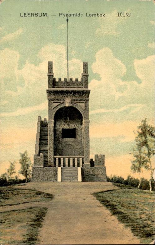 Leersum Pyramide Lombok Nauta 10152 (andere layout), Verzamelen, Ansichtkaarten | Nederland, Utrecht, Voor 1920, Ophalen of Verzenden