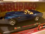 Ford AC Cobra 427 uit 1965 nieuw in doos merk Bburago 1:24, Ophalen of Verzenden, Zo goed als nieuw, Auto, Bburago