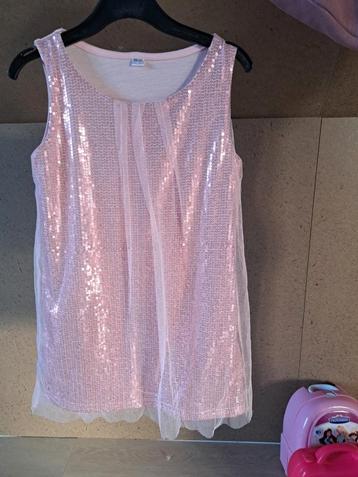 Leuk glitterjurkje maat 98/104 beschikbaar voor biedingen