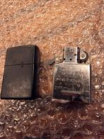 Zwarte zippo mat - maart 2015, Ophalen of Verzenden, Aansteker