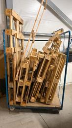 Wegwerppallets, Doe-het-zelf en Verbouw, Hout en Planken, Ophalen, Gebruikt, 25 tot 50 mm, Pallet