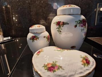 Royal Albert voorraadpotten beschikbaar voor biedingen