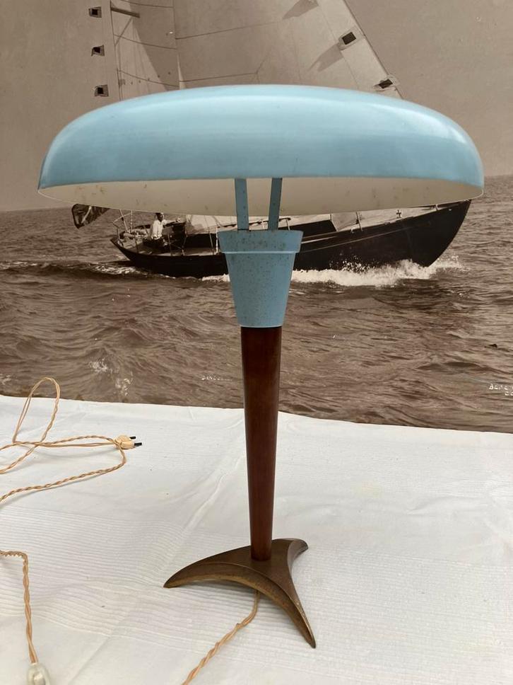 Vintage Mushroom lamp Massive, jaren ‘50, Antiek en Kunst, Antiek | Lampen, Ophalen