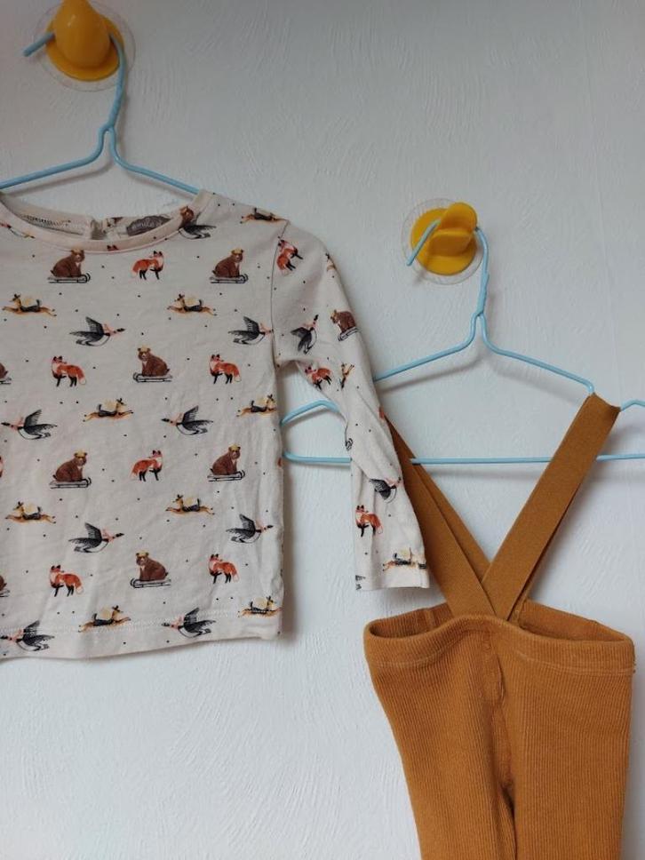 Emile et ida shirtje 62, Kinderen en Baby's, Babykleding | Maat 62, Zo goed als nieuw, Jongetje of Meisje, Shirtje of Longsleeve