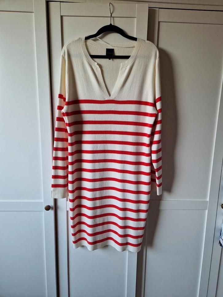 Josephine & Co gestreepte jurk - XXL, Kleding | Dames, Jurken, Nieuw, Maat 46/48 (XL) of groter, Knielengte, Ophalen of Verzenden