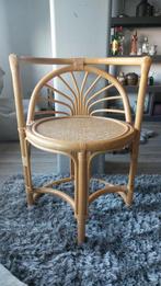 Tiki honeymoon chair stoel vintage retro rotan ibizastijl, Ophalen of Verzenden
