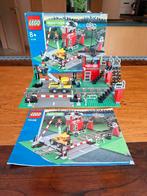 LEGO TREIN 10128 BEWAAKTE-OVERGANG COMPLEET, Ophalen of Verzenden, Zo goed als nieuw, Complete set, Lego