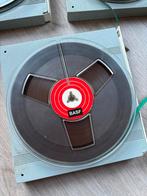 6 BASF Bandrecorder Banden - Bespeeld, Zeer Goede Staat, Ophalen of Verzenden, Bandrecorder, Met banden