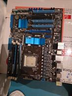 ASUS M4A89GTD PRO/USB3 + AMD Phenom II X4 (AM3), Computers en Software, Processors, Ophalen of Verzenden, Zo goed als nieuw, 3 tot 4 Ghz