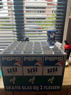 60 stuks old school pepsi, 7up en sisi glazen, Ophalen, Nieuw, Frisdrankglas