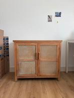 Webbing Kast Xenos hout - Bandung, Huis en Inrichting, Kasten | Dressoirs, Ophalen, 50 tot 100 cm, Zo goed als nieuw, 25 tot 50 cm