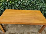 Goed onderhouden tafel van teakhout (180 x 90), Ophalen of Verzenden, Gebruikt, Rechthoekig, Teakhout