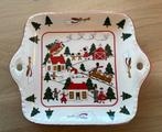 Mason’s Christmas Village 1983 vierkante schaal / bord, Antiek en Kunst, Ophalen of Verzenden