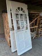 Hardhouten buitendeuren, Ophalen, Gebruikt, 80 tot 100 cm, Buitendeur