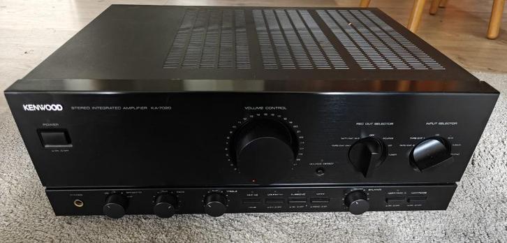 Kenwood KA-7020 geïntegreerde klasse A/B versterker, Audio, Tv en Foto, Versterkers en Receivers, Zo goed als nieuw, Stereo, Overige merken
