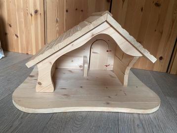 Holztiger boederij kerststal beschikbaar voor biedingen