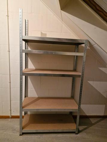 Metalen opbergrekken – Set van 2(10 schappen totaal) beschikbaar voor biedingen