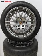 Porsche Cayenne Turbo 20 inch velgen RS Spyder zomerbanden, Auto-onderdelen, Banden en Velgen, Gebruikt, 275 mm, Banden en Velgen