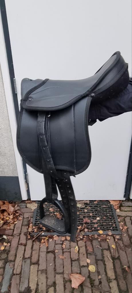 Shetlanderzadel, Norton rexine Benjamin, Dieren en Toebehoren, Paarden en Pony's | Zadels, Gebruikt, Recreatie, Ophalen