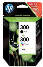 HP 300 + 300 combipack, Ophalen of Verzenden, Nieuw, Cartridge, HP