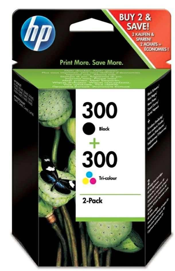 HP 300 + 300 combipack, Computers en Software, Printerbenodigdheden, Nieuw, Cartridge, Ophalen of Verzenden