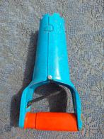 Vintage Plantenboor - Blauw met Oranje Handvat, Ophalen of Verzenden, Gebruikt