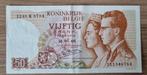Bankbiljet - België 50 Frank - zeer mooi, Los biljet, Ophalen of Verzenden