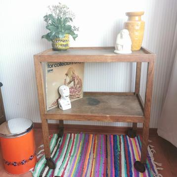 Vintage Jaren 30 Trolley | Platenspeler Meubel Art Deco kast beschikbaar voor biedingen