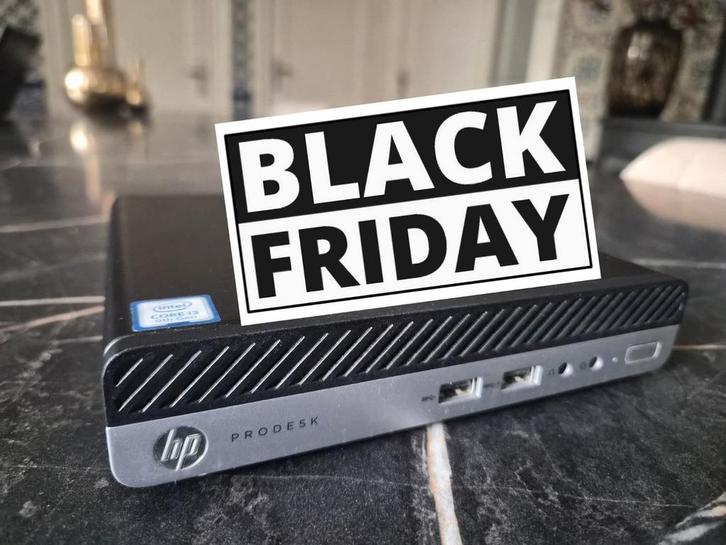 ** HP Prodesk 400 G5 mini i3/8GB/256GB met Windows 11 **, Computers en Software, Desktop Pc's, Zo goed als nieuw, 3 tot 4 Ghz